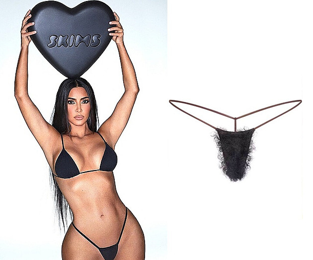 Jsem v šoku, reagovala Kardashianová na zájem lidí o kalhotky s ochlupením