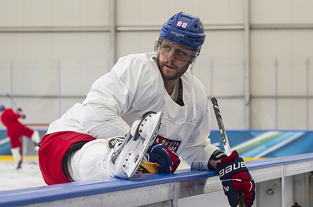 Pastrňák: Ester je mi líto, ještě jsem jí nepsal. Proti Kanadě musíme být odvážní