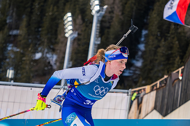V trénincích vypadala dobře. Davidová poběží sprint, nahradí unavenou Jislovou