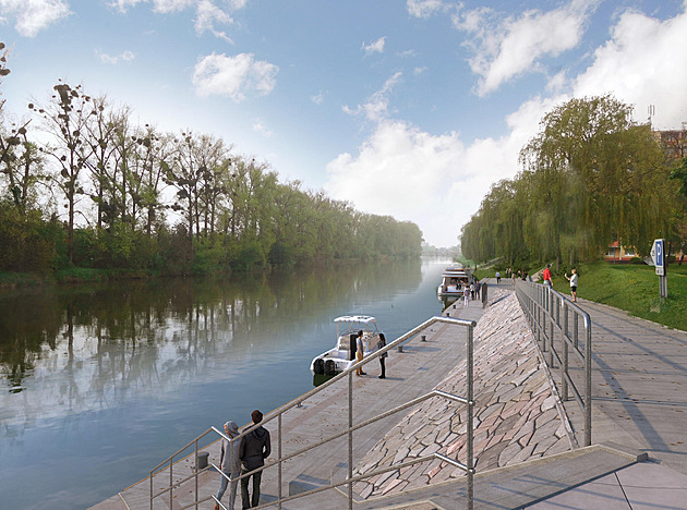 V Napajedlích rozšiřují přístaviště. Proti stavbě přístavu ale stojí žaloba