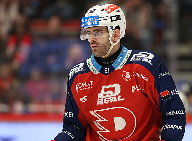 Dodatečný trest za úder na hlavu. Kaut bude Pardubicím ve druhém finále chybět