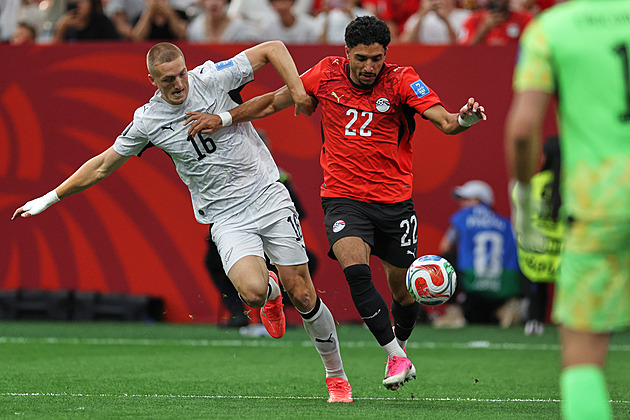 ONLINE: Nový Zéland - Egypt 1:1, favorit srovnává, hlavou se trefuje i Ziko