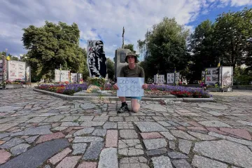Pěšky z Kyjeva až do Kramatorsku. Dlouhým pochodem chce medička podpořit ukrajinské vojáky