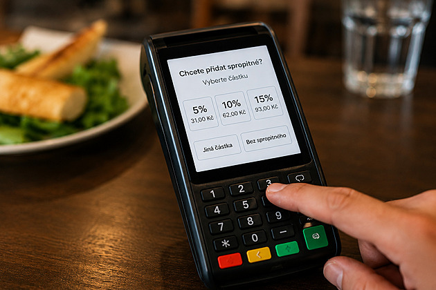Přednastavené spropitné rozčiluje hosty. Vnímají to jako nátlak, zjistil průzkum