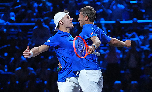 Menšík pomohl týmu Evropy k šestému triumfu v Laver Cupu