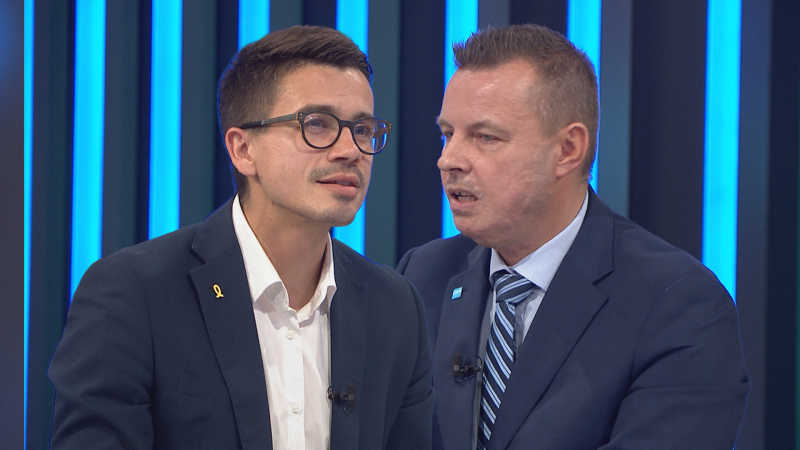 Ostrá hádka ve studiu: Talíř zval Rajchla na Ukrajinu. Budete bojovat, zbabělci? opáčil šéf PRO