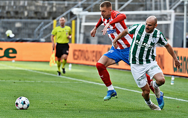 Zbrojovka - Bohemians 2:2, domácí vedení neudrželi, bod Pražanům zajistil Květ